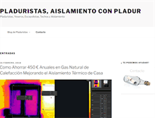 Tablet Screenshot of pladuristas.com